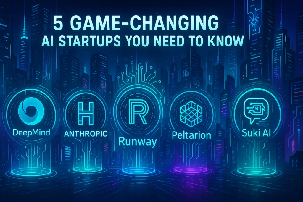 top 5 ai startups