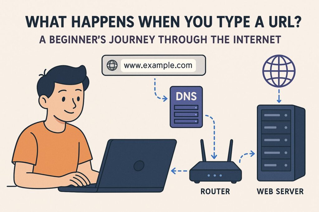 What Happens When You Type a URL? A Beginner’s Journey Through the Internet