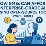 What AI Can SMEs Build Easily Using Open Source? 1. AI Customer Support Chatbot (with RAG) Answers FAQs Reduces support workload Works with your policy docs, product guides Tools: Llama 3 + ChromaDB + LangChain 2. Internal AI Knowledge Base Search across company documents instantly. Tools: LlamaIndex + FAISS + Llama 3 3. Sales & Marketing Automation AI Lead scoring Email generation Market research Proposal writing Tools: Mixtral + LangGraph Agents 4. AI Agents for Repetitive Work AI that takes actions, not just answers: Filling CRM entries Generating reports Scraping data Monitoring tasks Tools: CrewAI, AutoGen, LangGraph 5. AI-Powered Analytics (Near Zero Cost) Demand forecasting Churn prediction Sales trend analysis Tools: Python + Prophet + Scikit-learn 💡 How SMEs Can Start With AI (Simple 4-Step Plan) Step 1: Identify High-Impact Use Cases Which tasks consume manual effort? Support Sales Operations Marketing Documentation Pick one with daily impact. Step 2: Start With Open-Source Tools Recommended starter kit: Task Open-Source Tools Cost Chatbot Llama 3 + ChromaDB Free RAG Search LlamaIndex + FAISS Free AI Agents LangGraph / CrewAI Free Analytics Python + scikit-learn Free Step 3: Deploy on Local or Low-Cost Cloud Use Ollama or a cheap cloud VM. Cost: ₹500–₹2000/month (or $8–$25). Step 4: Expand With Fine-Tuning Once your system works: Fine-tune with company data Improve accuracy Build custom workflows 📌 Why Open-Source AI Is Perfect for SMEs in 2025 ✔ No licensing fees ✔ Full control over data ✔ Customization flexibility ✔ Enterprise-grade outputs ✔ Works with small teams ✔ Avoids vendor lock-in ✔ Can run on affordable hardware Open-source AI levels the playing field — now SMEs can compete with enterprise capabilities without enterprise costs. 🔚 Conclusion AI is no longer a luxury. With open-source tools, SMEs can build: powerful chatbots internal AI search engines automated workflows predictive analytics AI agents …all at a fraction of the cost big companies spend. 2025 is the year when AI becomes accessible to everyone — especially SMEs.