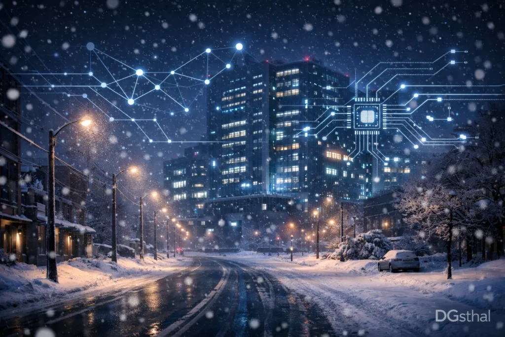 Winter Nights and Neural Networks: How AI Works in Silence